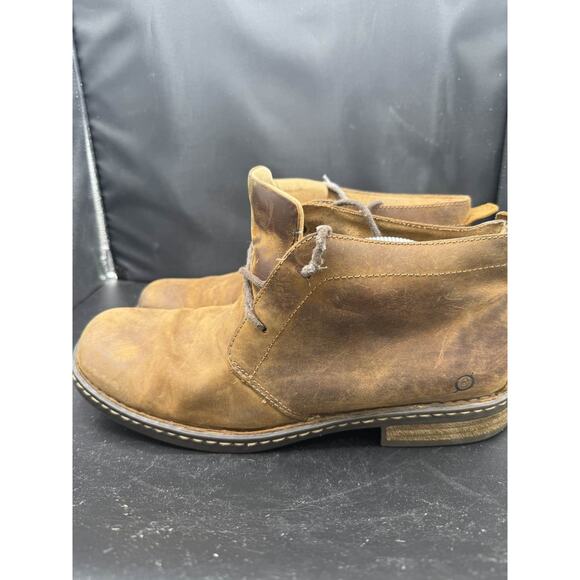 Men\'s Brown Suede Lace Up Chukka Boots Ankle Desert Casual Shoes 13M main image 4